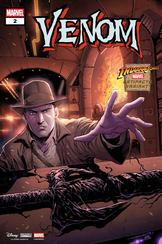 VENOM #2 IBAN COELLO INDIANA JONES MARVEL ARTIFACT VAR (25 Nov Release)