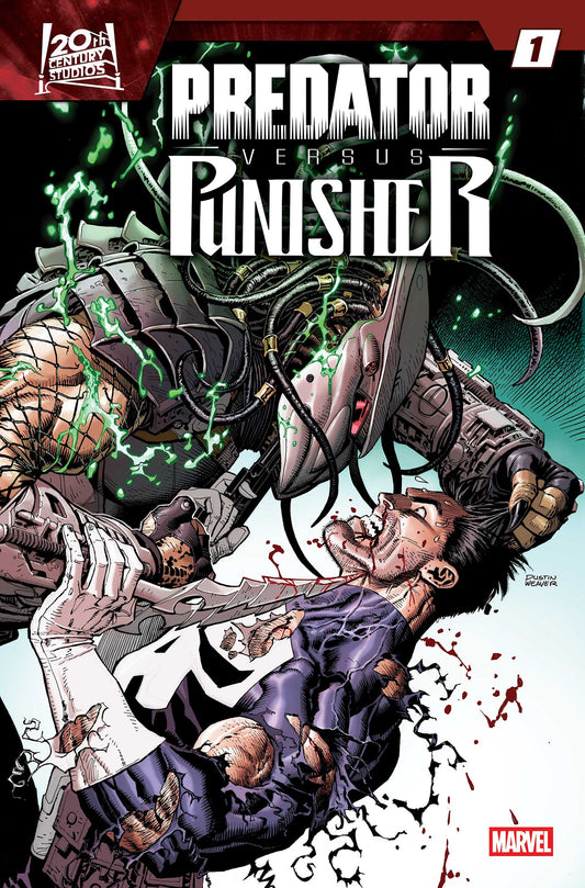 PREDATOR VS. PUNISHER #1 COVER A | MARVEL | Comicbookeroo