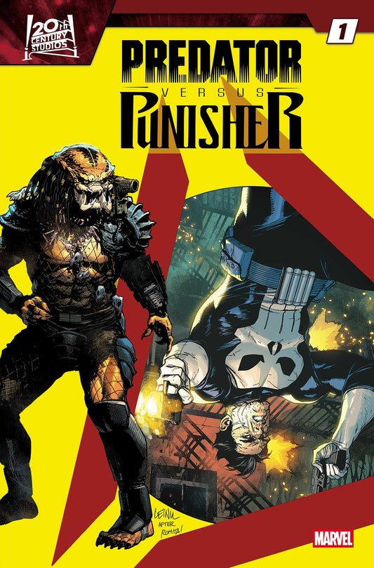 PREDATOR VS. PUNISHER #1 COVER B LEINIL YU HOMAGE VAR | MARVEL | Comicbookeroo
