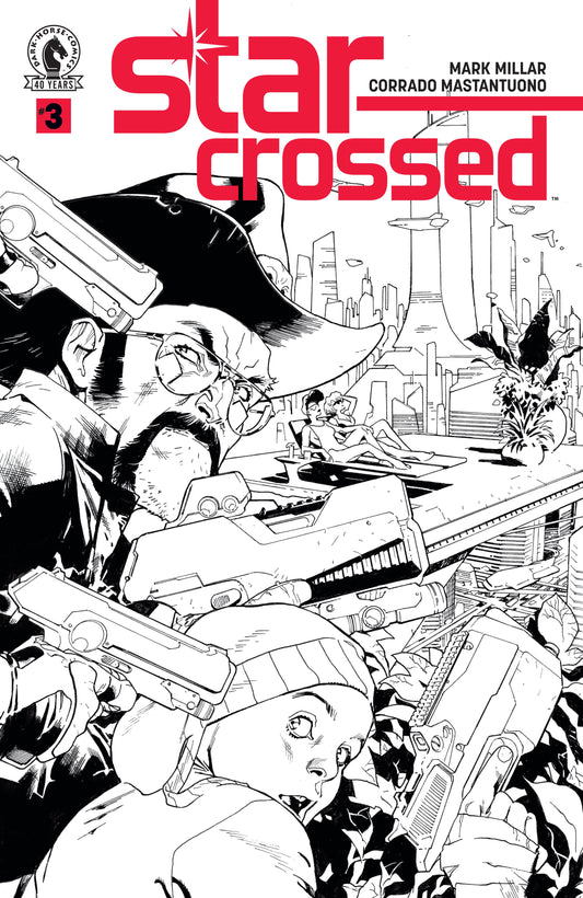 STAR-CROSSED #3 (CVR B) (B&W) (STUART IMMONEN) (23 Sep Release)