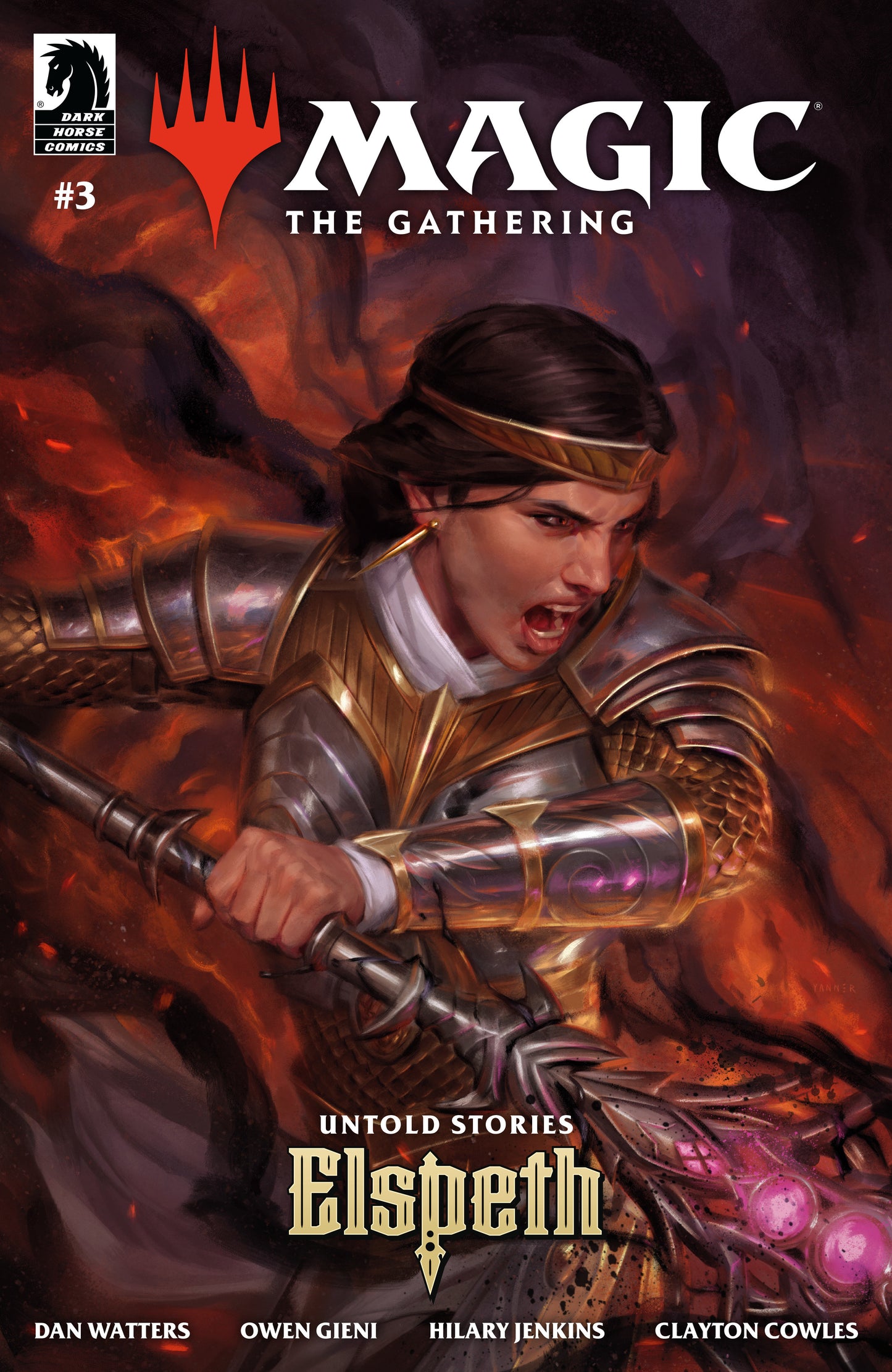 MAGIC GATHERING UNTOLD STORIES ELSPETH #3 (CVR C) (KIERAN YANNER) (Backorder, Allow 4-5 Weeks)