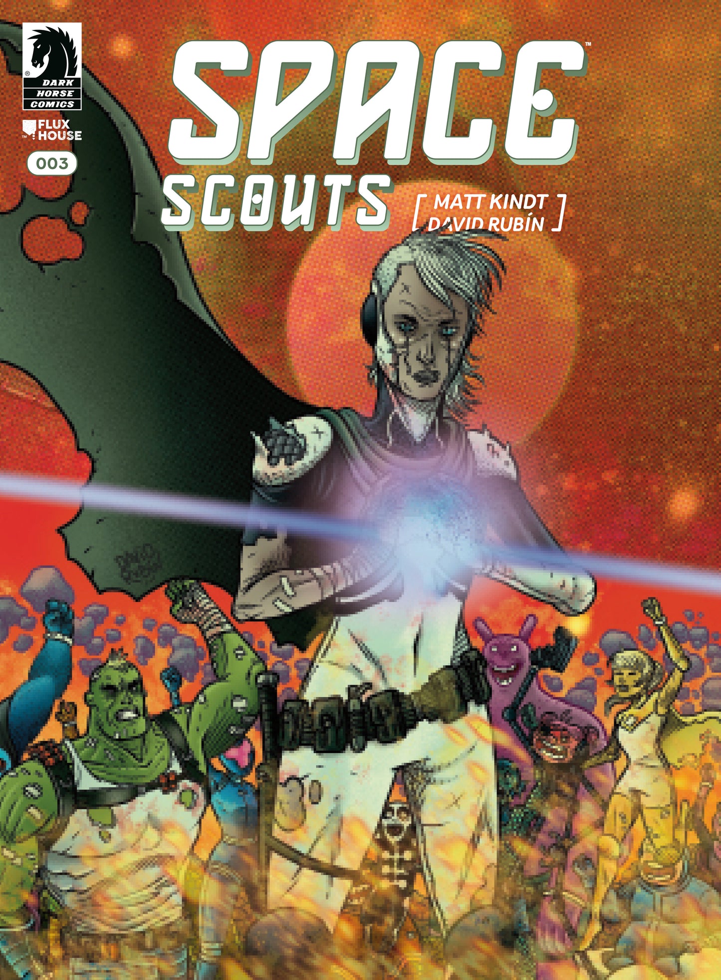 SPACE SCOUTS #3 (CVR A) (DAVID RUBIN) (Backorder, Allow 4-5 Weeks)