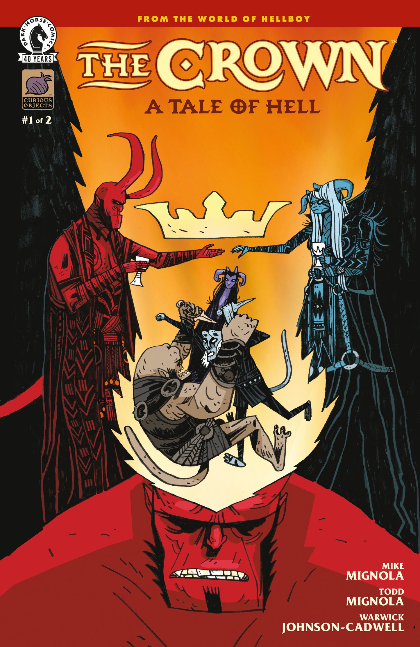 THE CROWN: A TALE OF HELL #1 (CVR A) (WARWICK JOHNSON-CADWELL) (Backorder, Allow 4-5 Weeks)