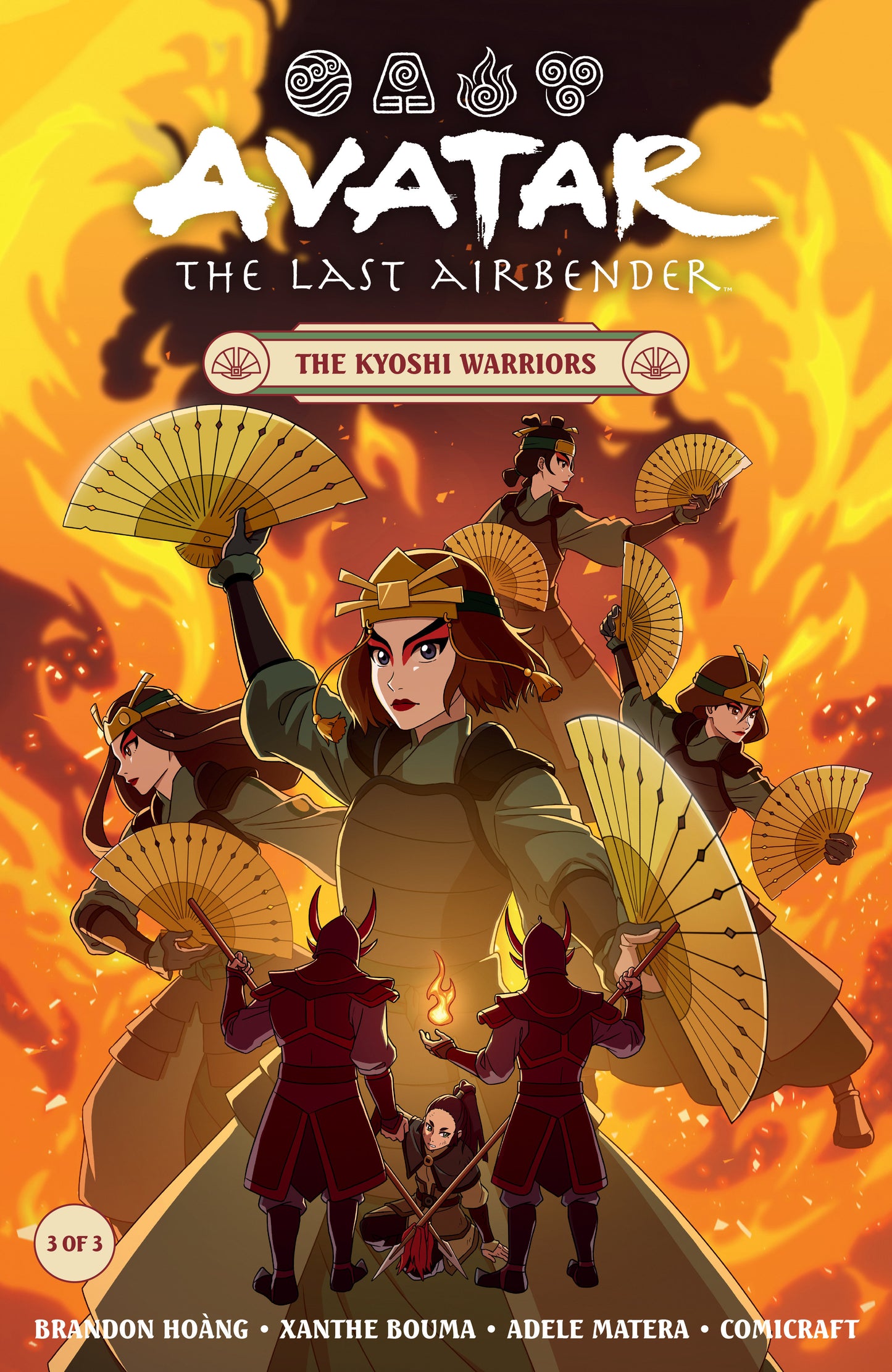 AVATAR: THE LAST AIRBENDER--THE KYOSHI WARRIORS #3 (CVR A) (DANIELLE WEIRES) (15 Jul Release)