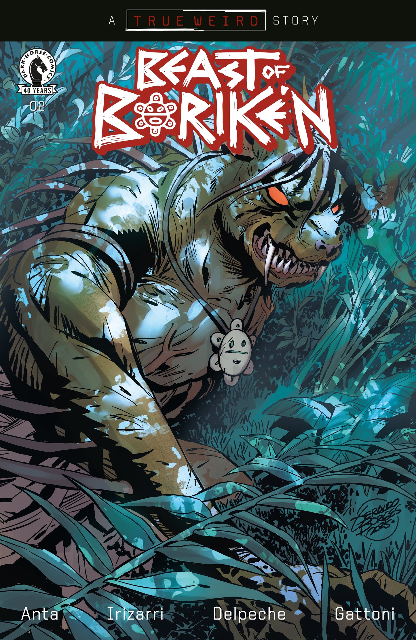 THE BEAST OF BORIKEN #2 (CVR B) (GERALDO BORGES) (12 Aug Release)