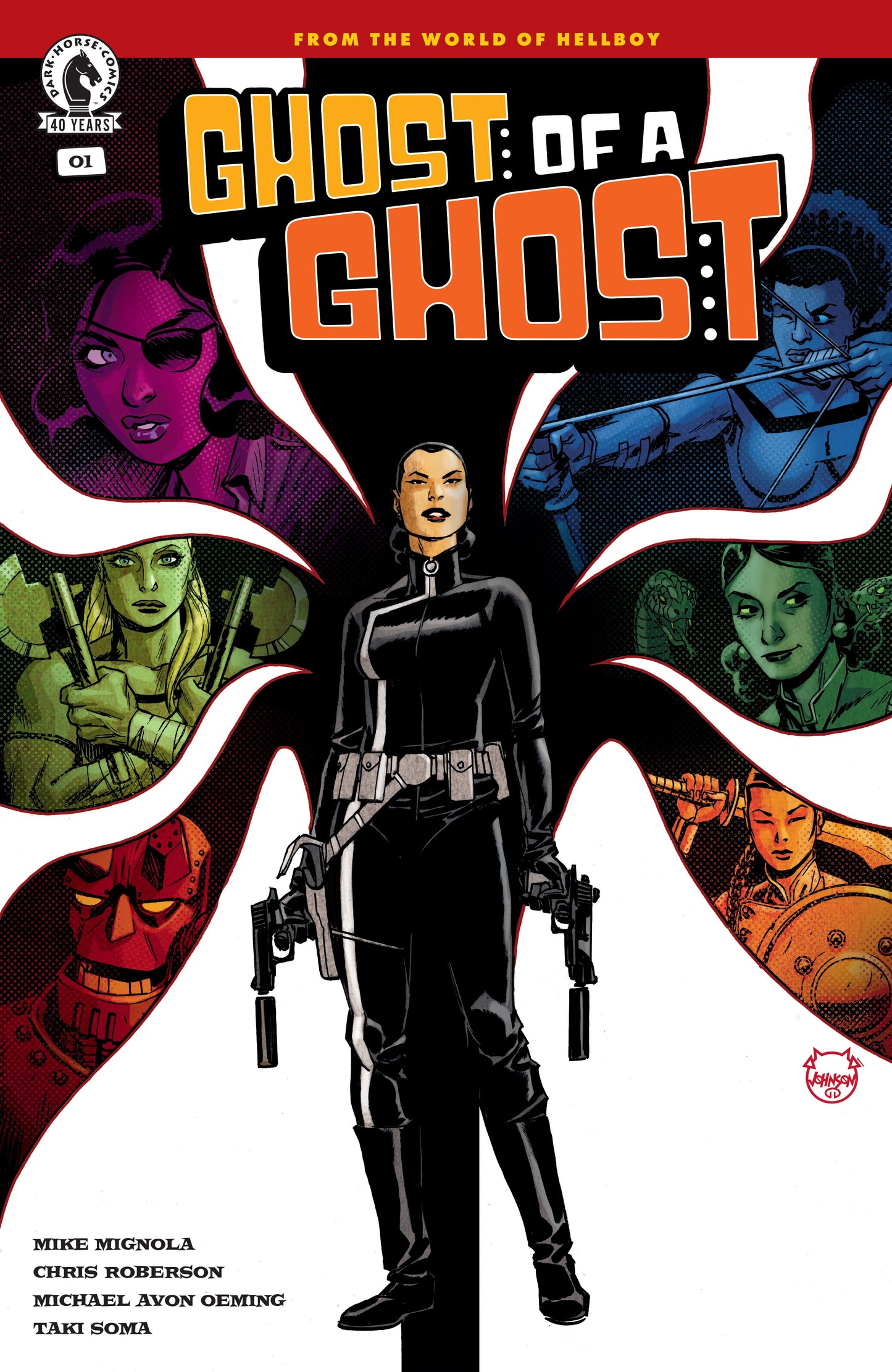 GHOST OF A GHOST #1 (CVR B) (DAVE JOHNSON) (23 Sep Release)