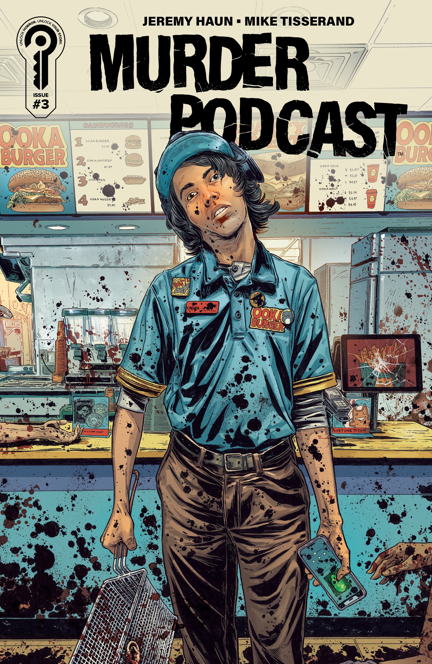 MURDER PODCAST #3 COVER A JEREMY HAUN (Backorder, Allow 4-5 Weeks)