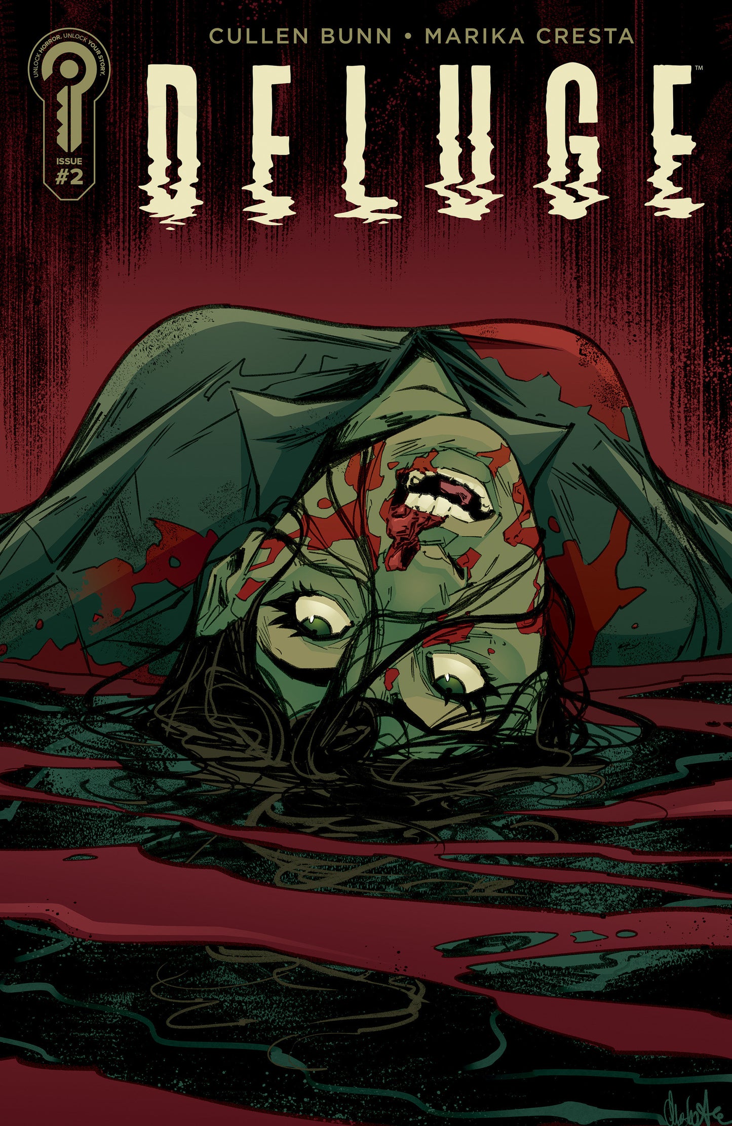 DELUGE #2 COVER B MARIKA CRESTA (Backorder, Allow 4-5 Weeks)
