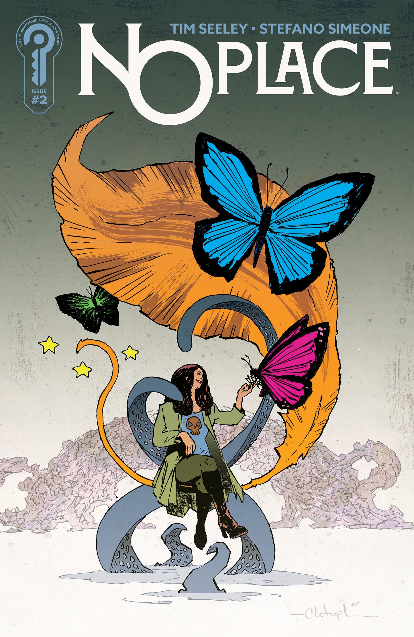 NO PLACE #2 COVER B CHRIS MITTEN (Backorder, Allow 4-5 Weeks)