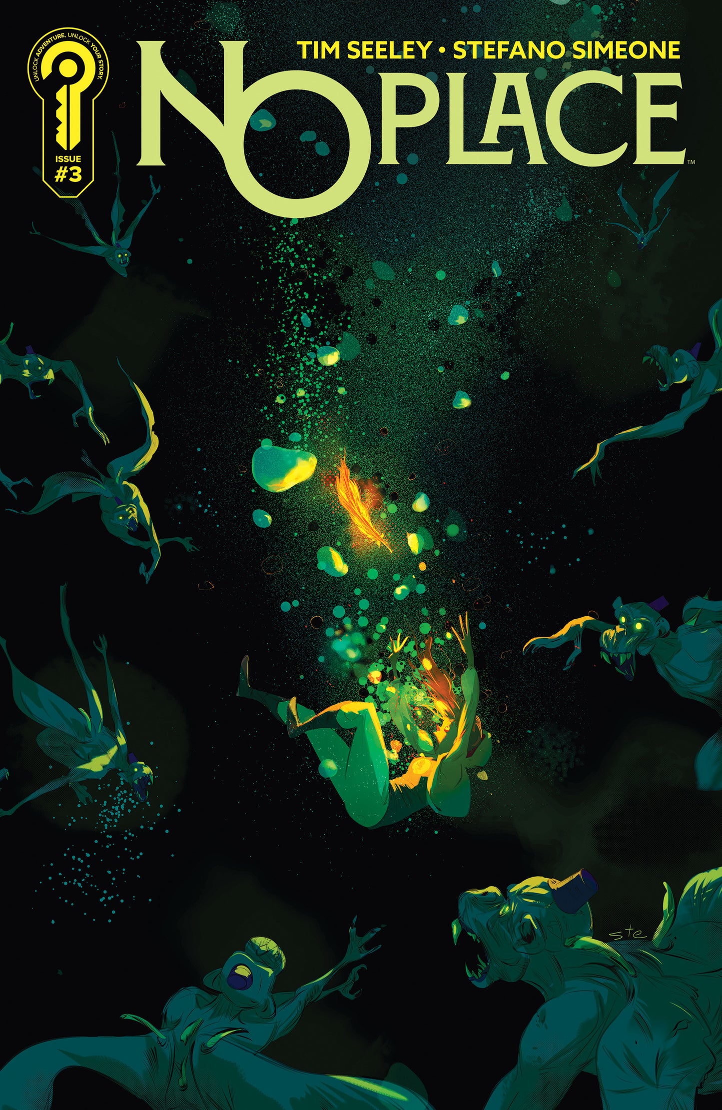 NO PLACE #3 COVER A STEFANO SIMEONE (Backorder, Allow 4-5 Weeks)