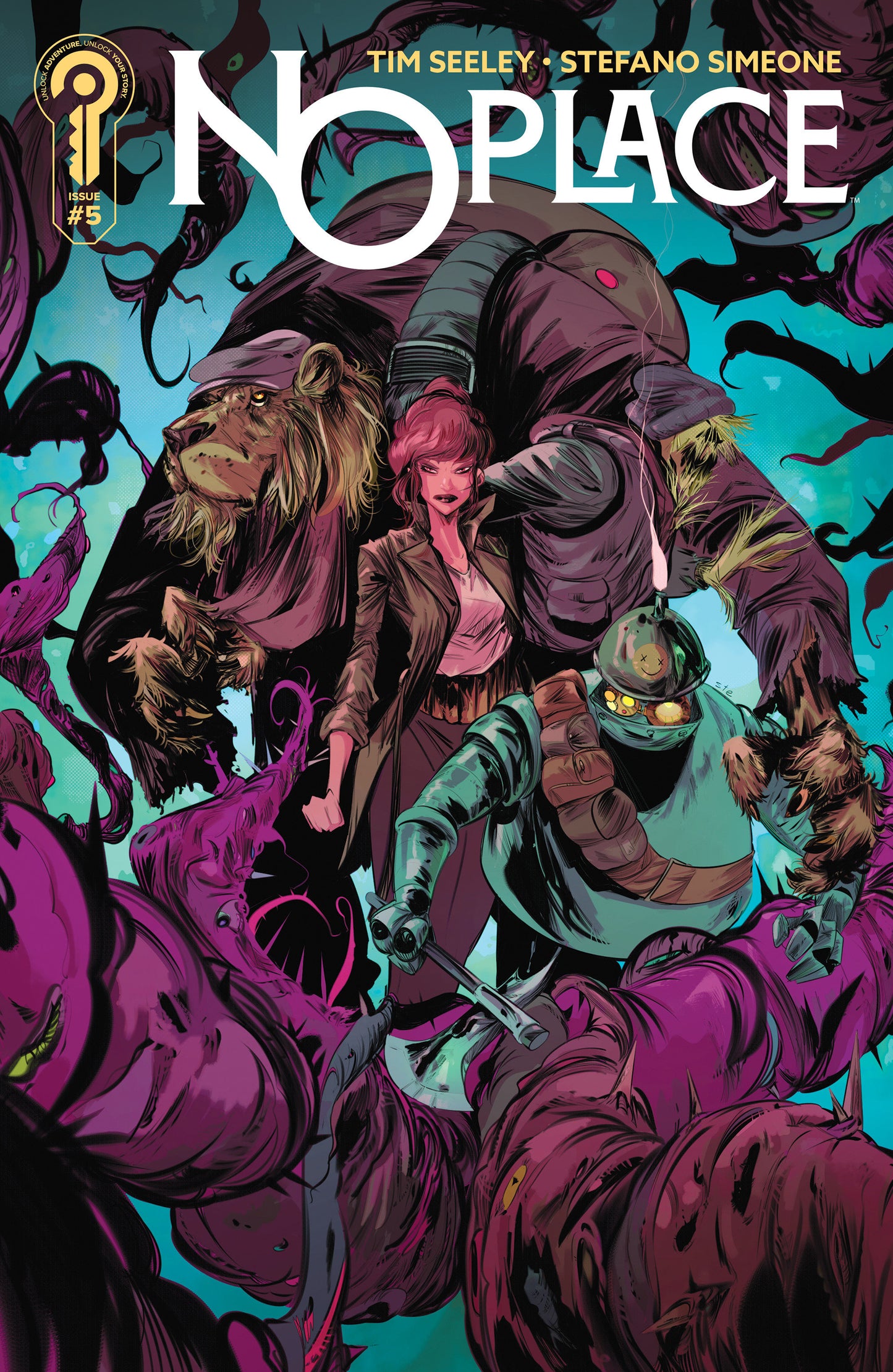 NO PLACE #5 COVER A STEFANO SIMEONE (22 Apr Release)