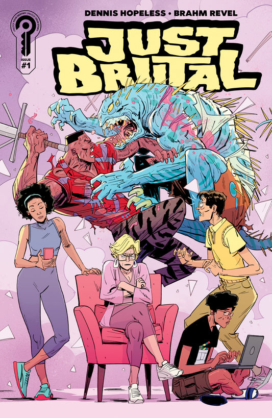 JUST BRUTAL #1 COVER A BRAHM REVEL (Backorder, Allow 4-5 Weeks)