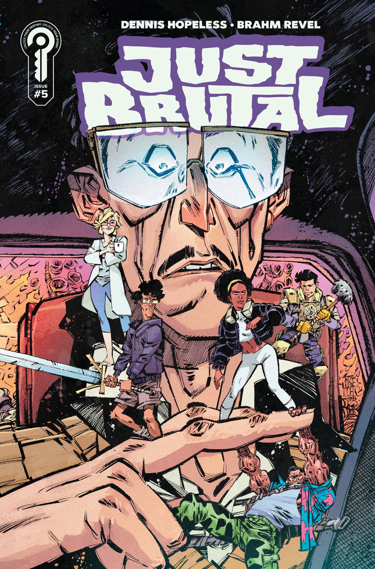JUST BRUTAL #5 COVER B JORGE CORONA (12 Aug Release)