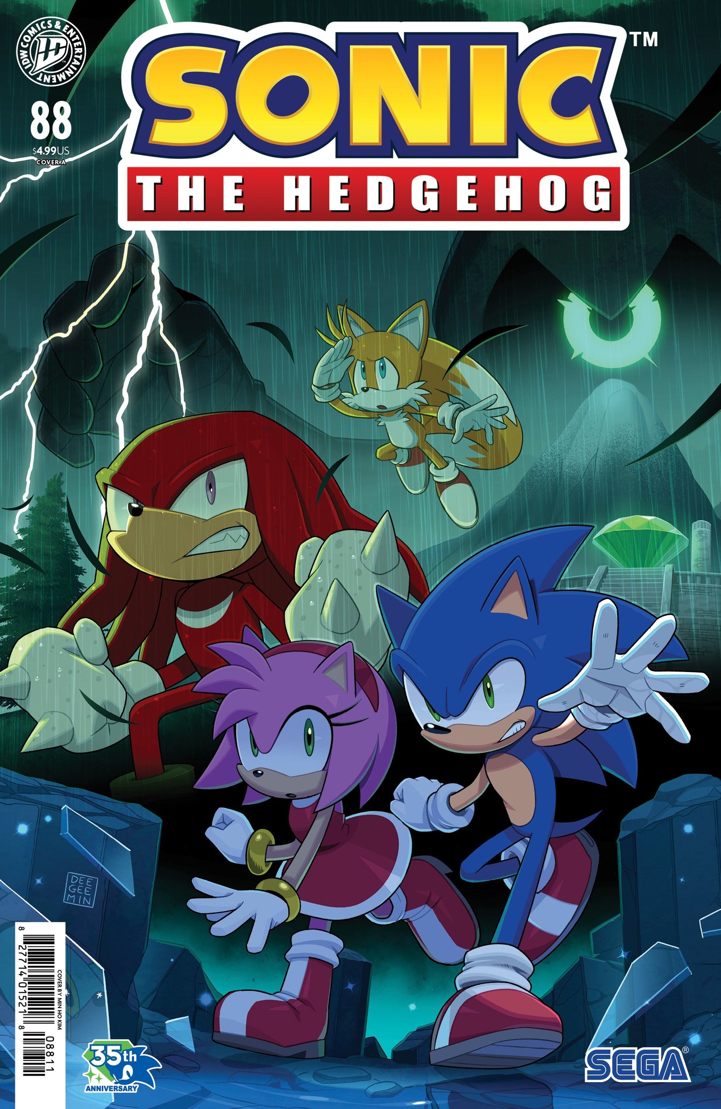 SONIC THE HEDGEHOG #88 COVER A (KIM) (05 Aug Release)