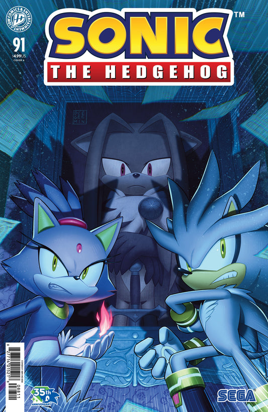 SONIC THE HEDGEHOG #91 COVER A