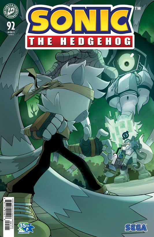SONIC THE HEDGEHOG #92 COVER A