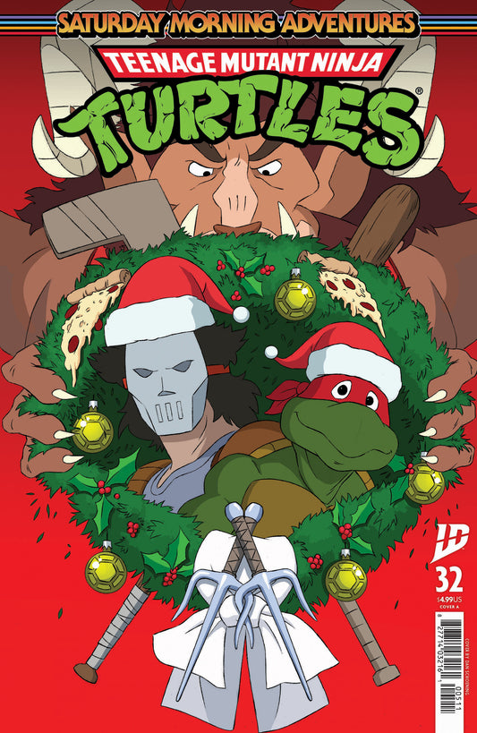 TMNT SATURDAY MORNING ADV #32 COVER A (SCHOENING) (Backorder, Allow 4-5 Weeks)