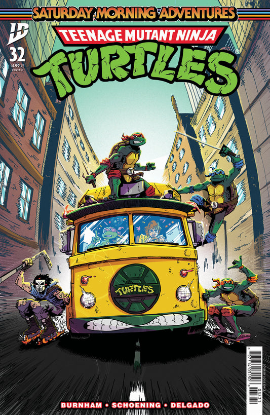TMNT SATURDAY MORNING ADV #32 VAR C (JOYCE) (Backorder, Allow 4-5 Weeks)