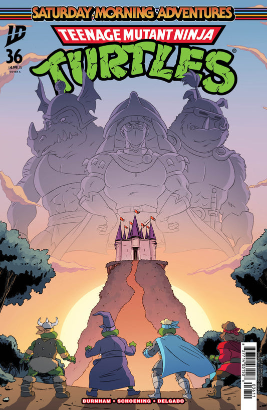 TMNT SATURDAY MORNING ADV #36 COVER A (SCHOENING) (22 Apr Release)
