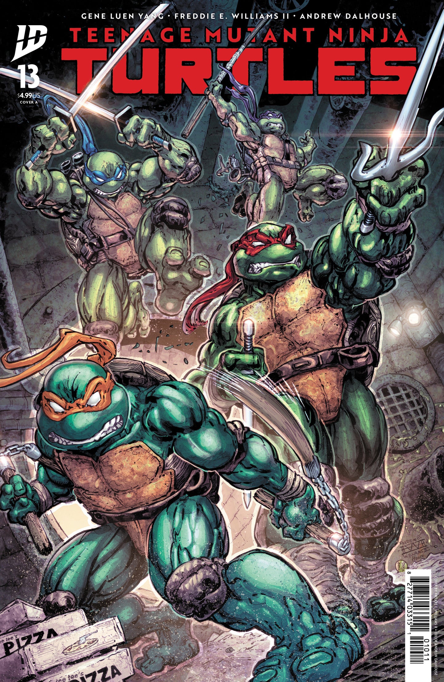 TEENAGE MUTANT NINJA TURTLES 2024 #13 COVER A (WILLIAMS II) (Backorder, Allow 4-5 Weeks)