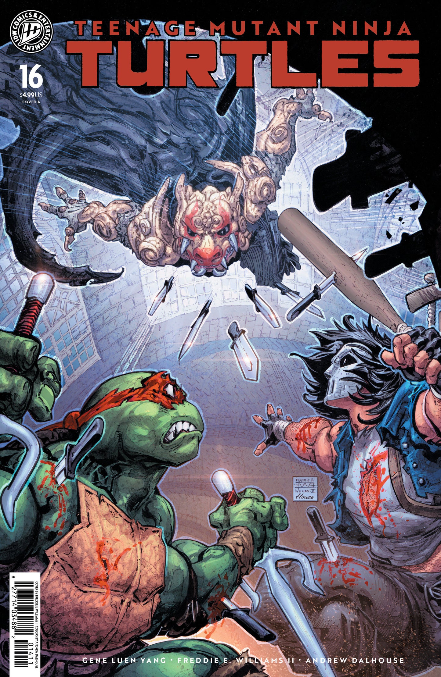 TEENAGE MUTANT NINJA TURTLES 2024 #16 COVER A (WILLIAMS II) (Backorder, Allow 4-5 Weeks)