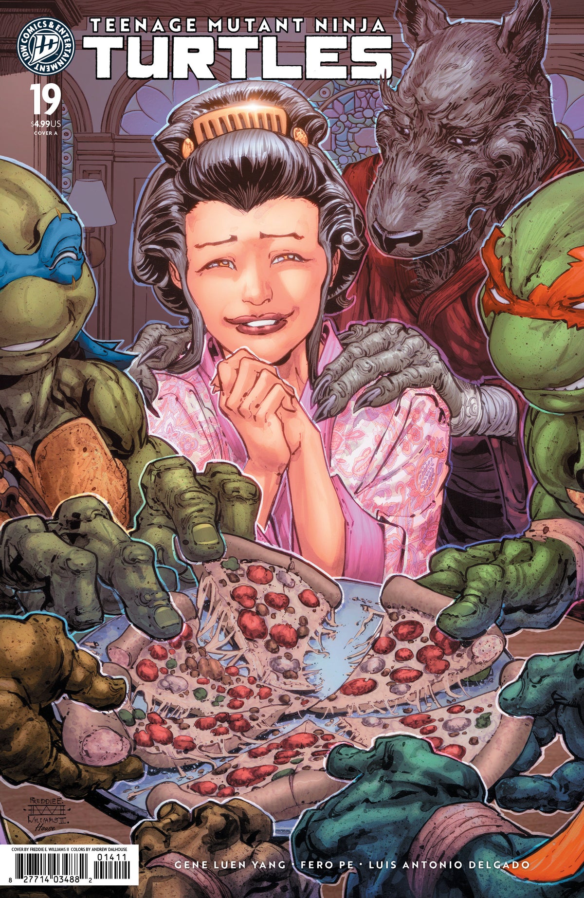 TEENAGE MUTANT NINJA TURTLES 2024 #19 COVER A (WILLIAMS II) (Backorder, Allow 4-5 Weeks)
