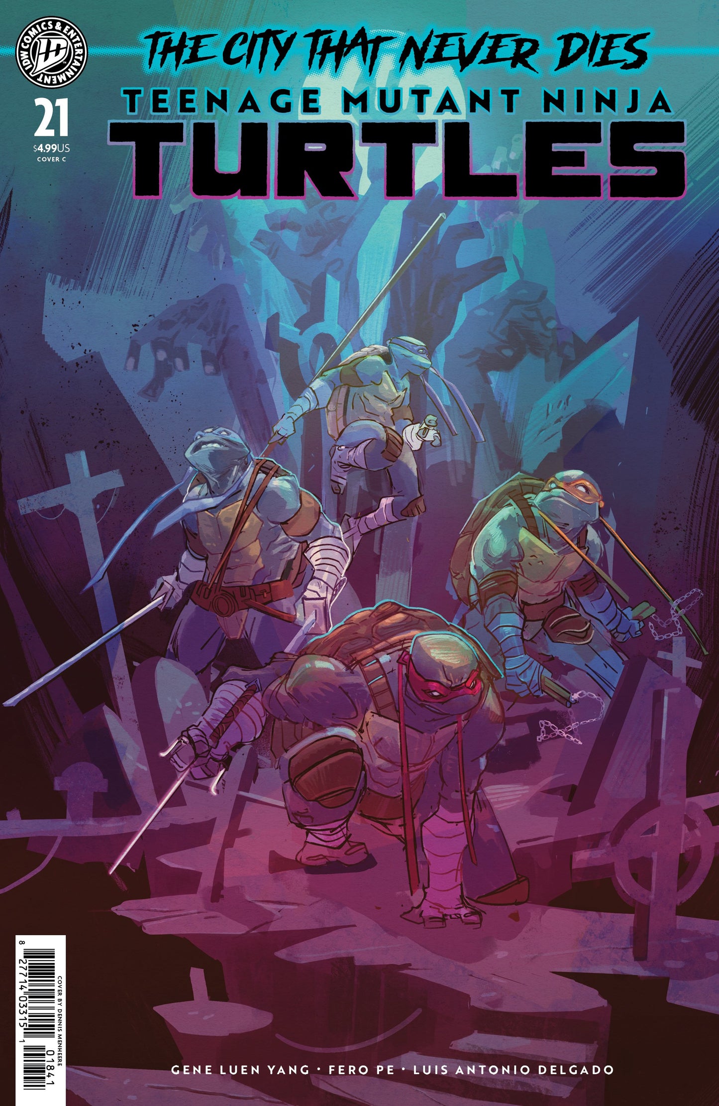 TEENAGE MUTANT NINJA TURTLES 2024 #21 VAR C (MENHEERE) (19 Aug Release)