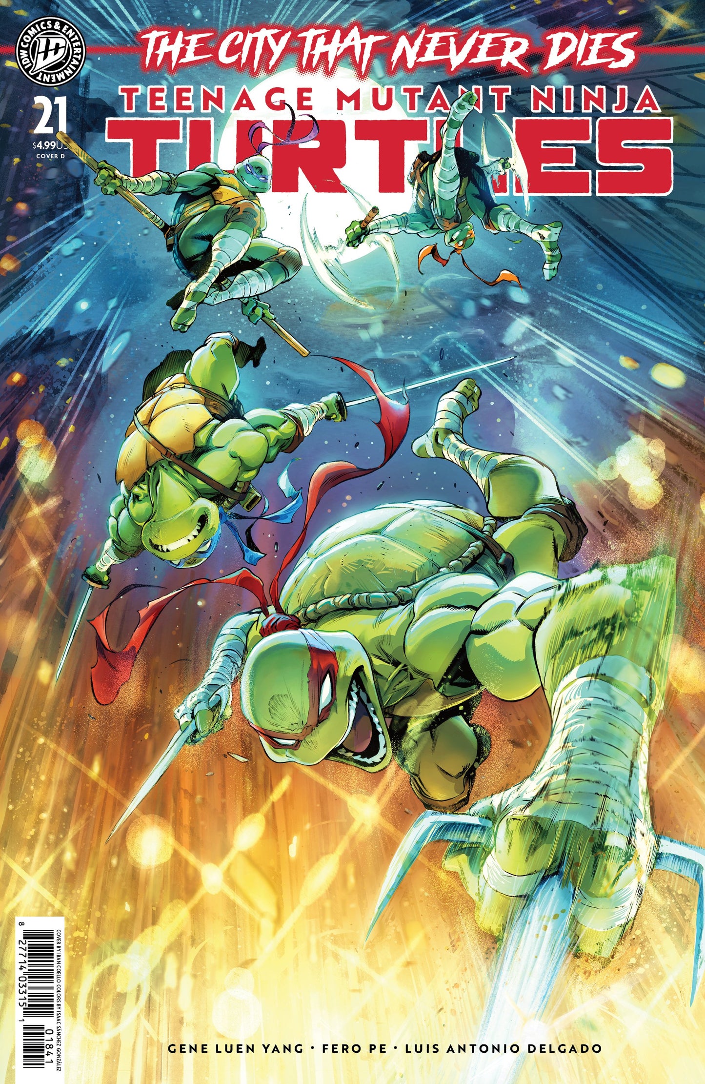 TEENAGE MUTANT NINJA TURTLES 2024 #21 VAR D (19 Aug Release)