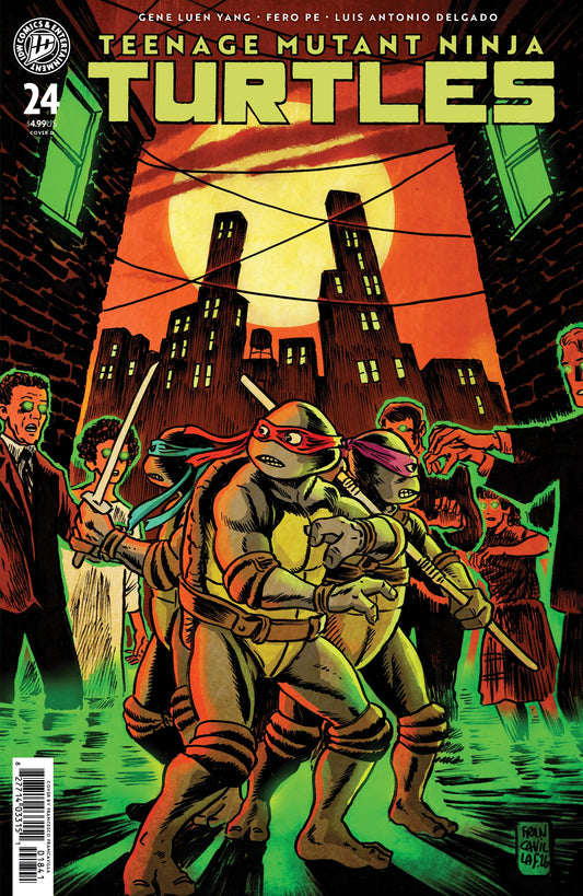 TEENAGE MUTANT NINJA TURTLES #24 VAR D