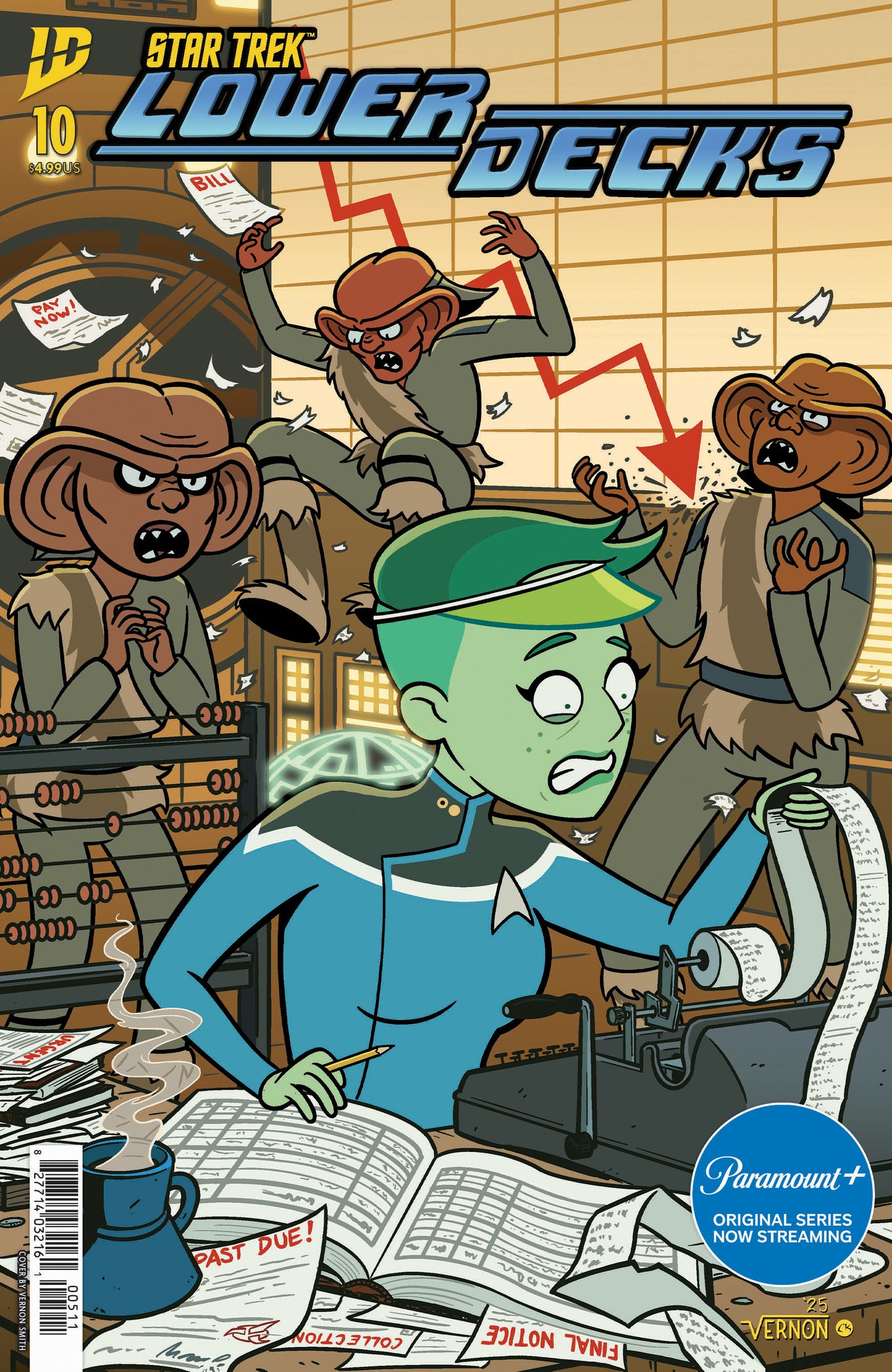 STAR TREK LOWER DECKS #10 CVR A SMITH (Backorder, Allow 4-5 Weeks)