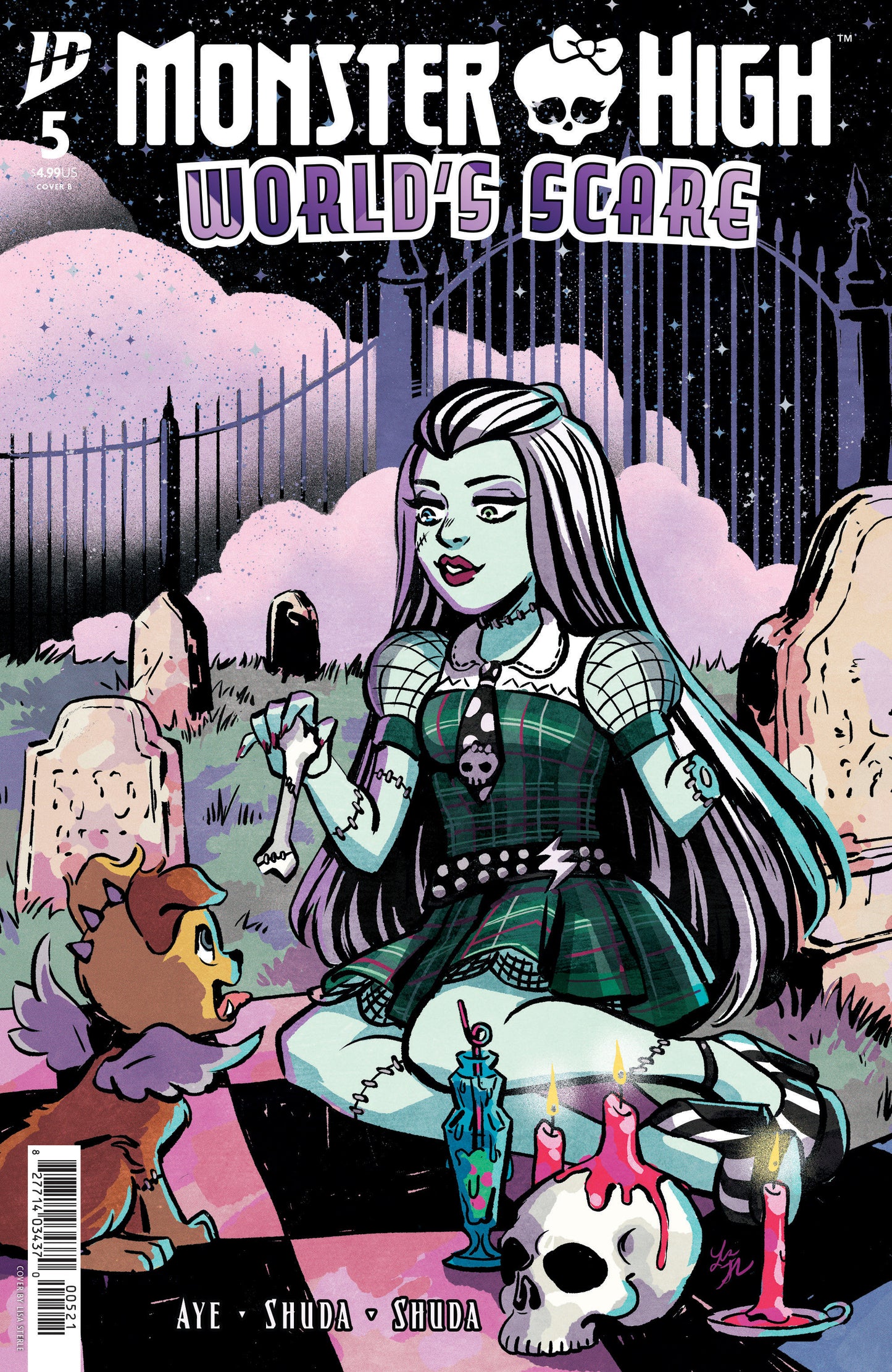 MONSTER HIGH: WORLD'S SCARE #5 VAR B (STERLE) (Backorder, Allow 4-5 Weeks)
