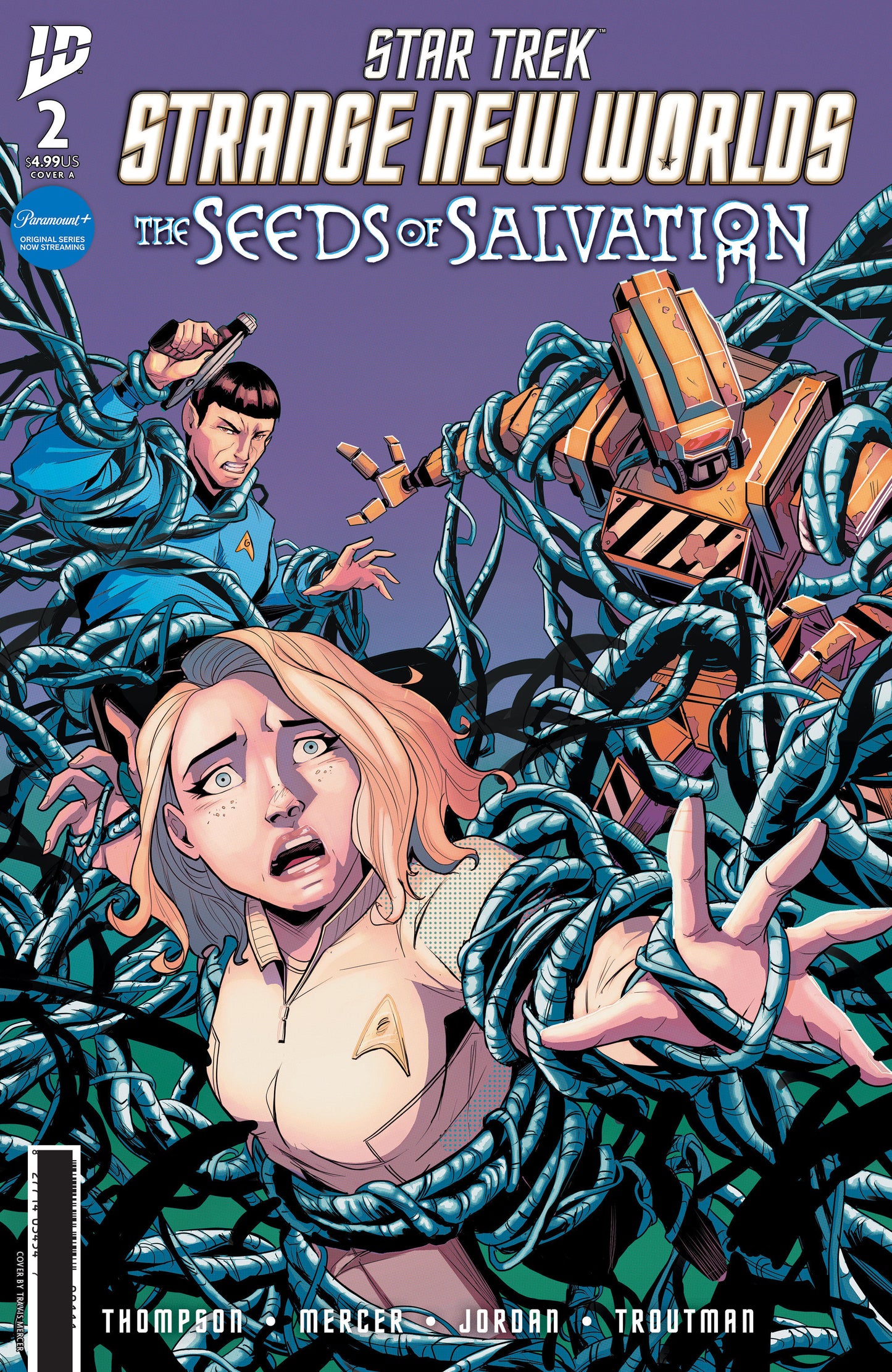 STAR TREK STRANGE NEW WORLDS SEEDS OF SALVATION #2 COVER A (MERCER) (Backorder, Allow 4-5 Weeks)