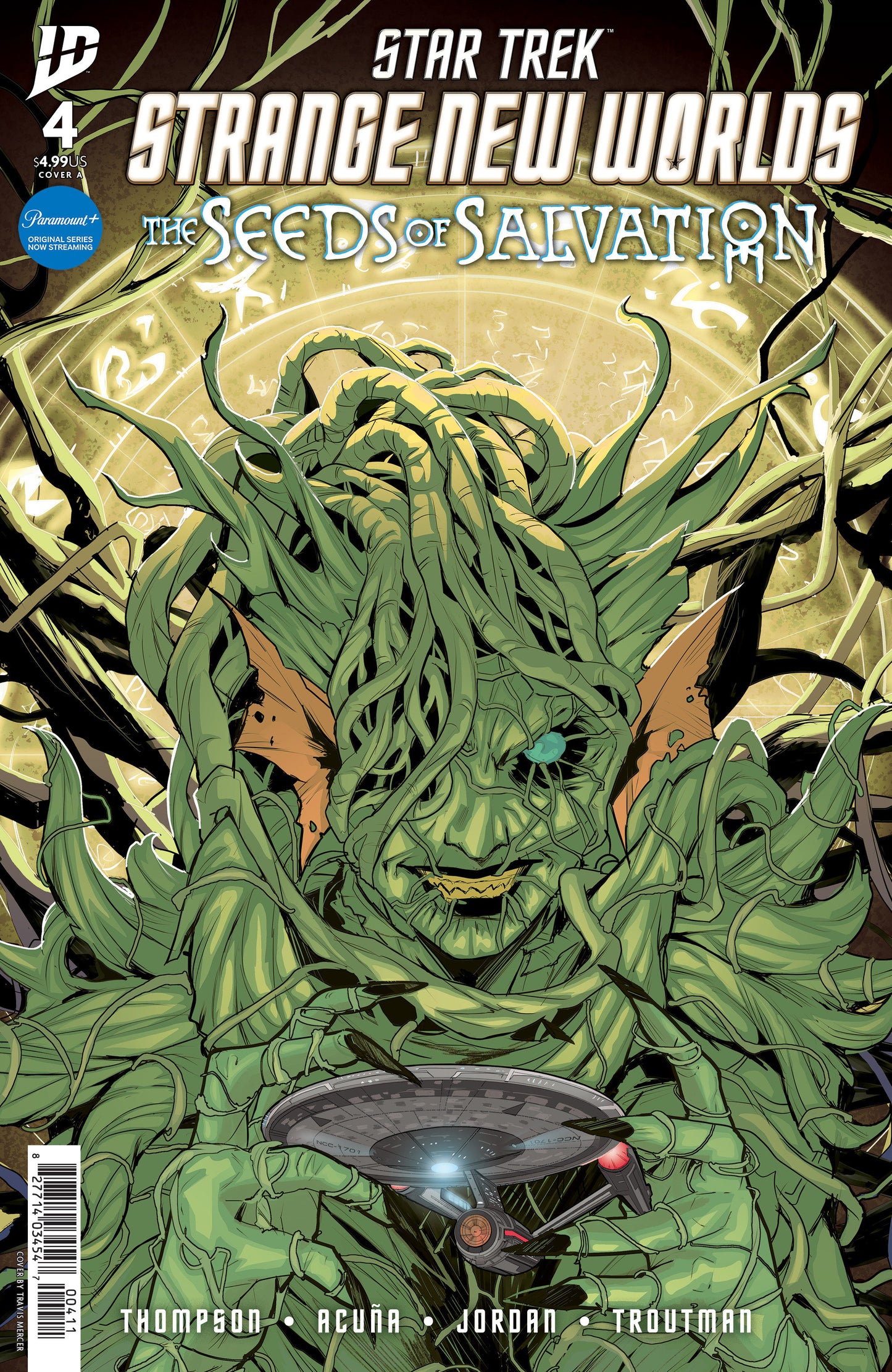 STAR TREK STRANGE NEW WORLDS SEEDS OF SALVATION #4 COVER A (MERCER) (Backorder, Allow 4-5 Weeks)