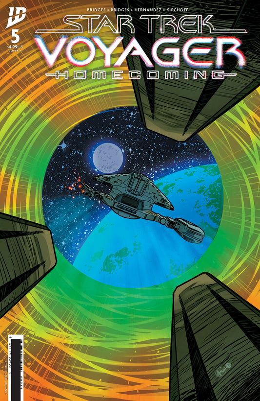 STAR TREK VOYAGER HOMECOMING #5 COVER A (HERNANDEZ) (Backorder, Allow 4-5 Weeks)