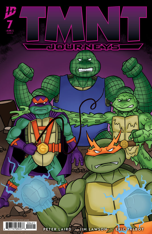 TEENAGE MUTANT NINJA TURTLES JOURNEYS #7 VAR B (LAVIGNE) (Backorder, Allow 4-5 Weeks)