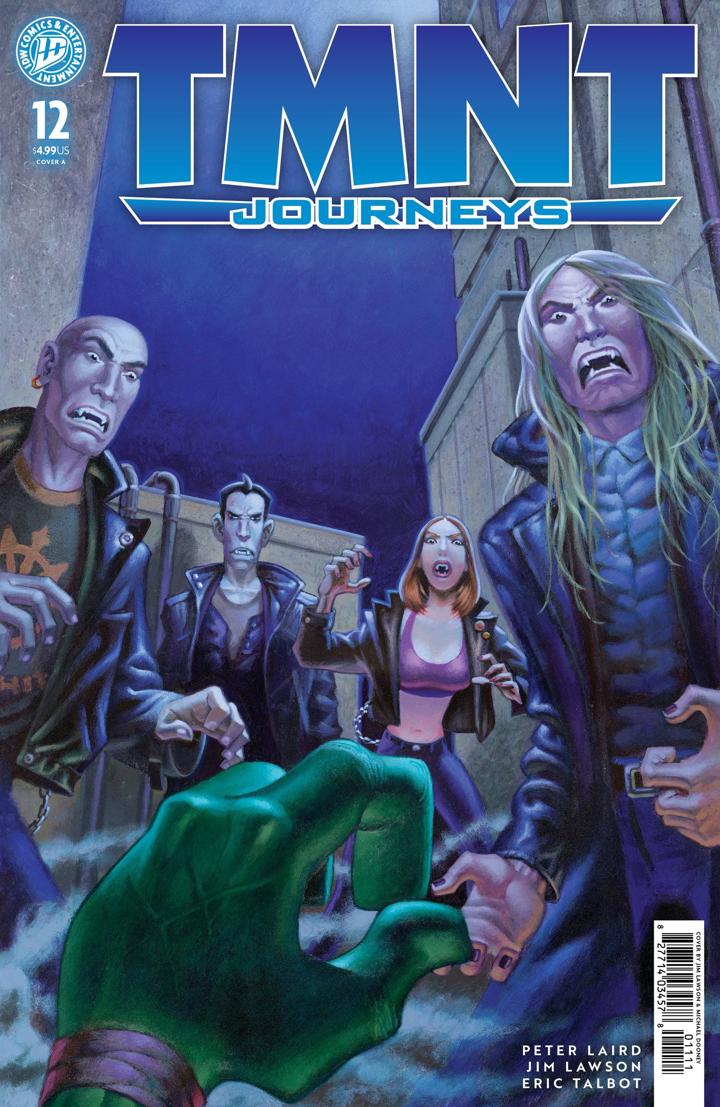 TEENAGE MUTANT NINJA TURTLES JOURNEYS #12 COVER A (DOONEY & LAWSON) (05 Aug Release)