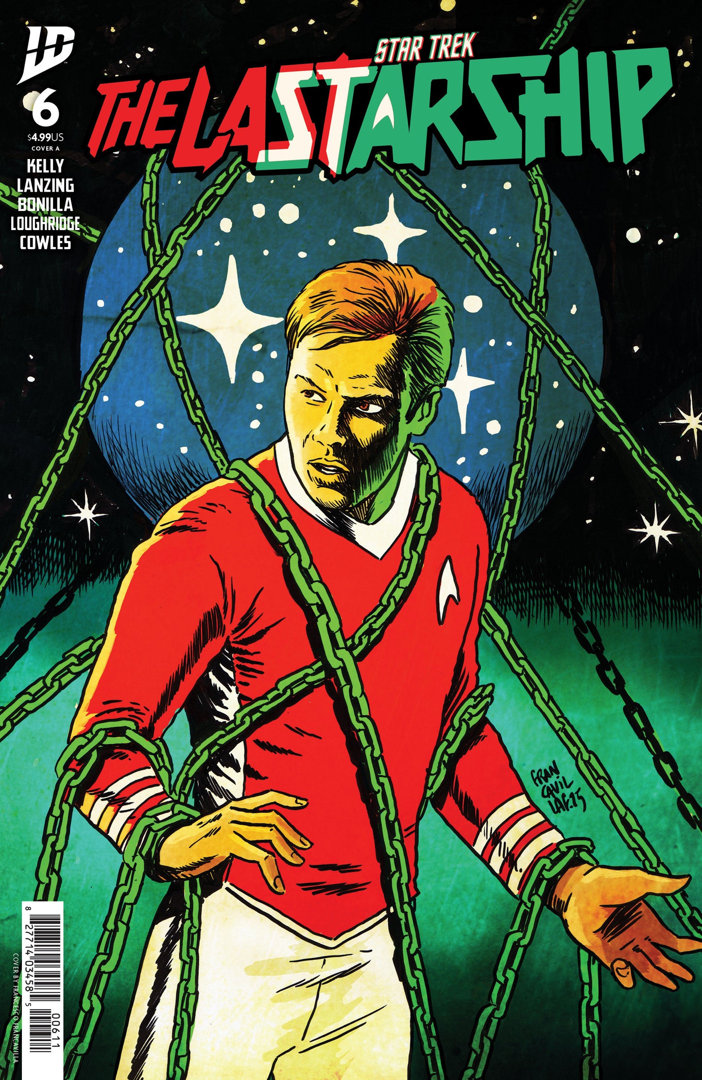STAR TREK: THE LAST STARSHIP #6 COVER A (FRANCAVILLA) (Backorder, Allow 4-5 Weeks)