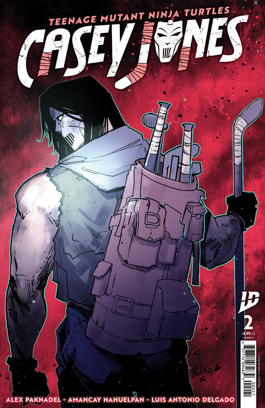 TEENAGE MUTANT NINJA TURTLES: CASEY JONES #2 VAR B (Backorder, Allow 4-5 Weeks)