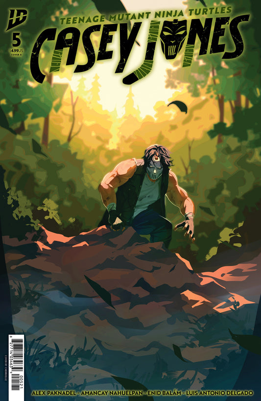 TEENAGE MUTANT NINJA TURTLES: CASEY JONES #5 VAR B (Backorder, Allow 4-5 Weeks)