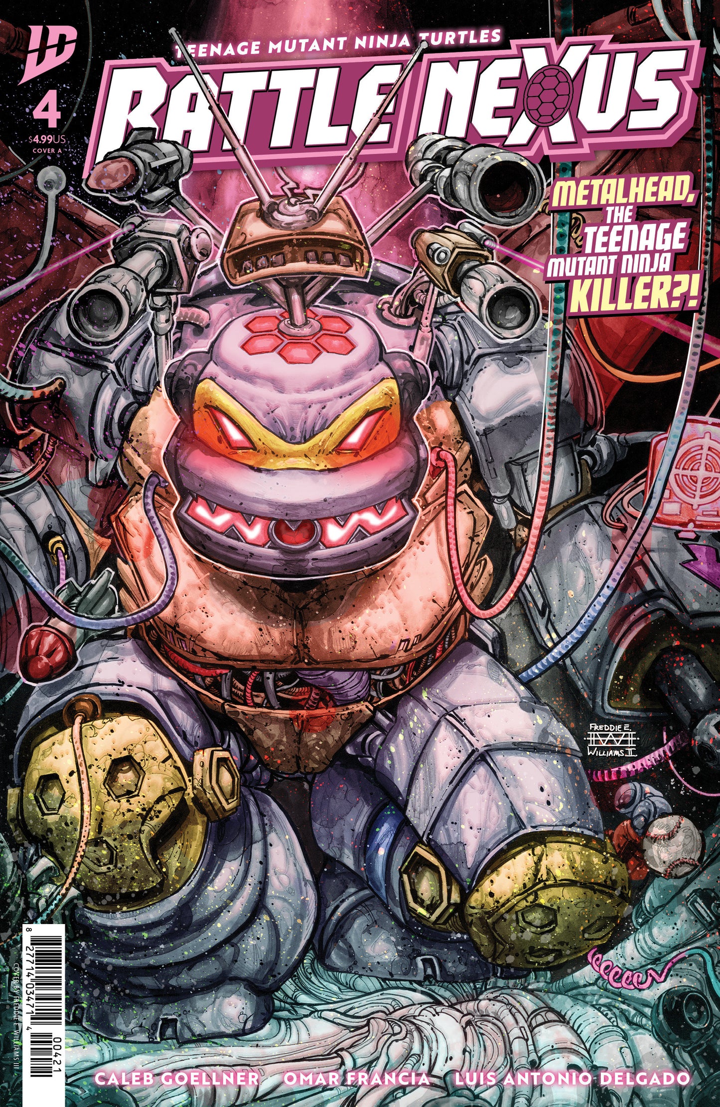 TEENAGE MUTANT NINJA TURTLES: BATTLE NEXUS #4 VAR B (WILLIAMS II) (Backorder, Allow 4-5 Weeks)