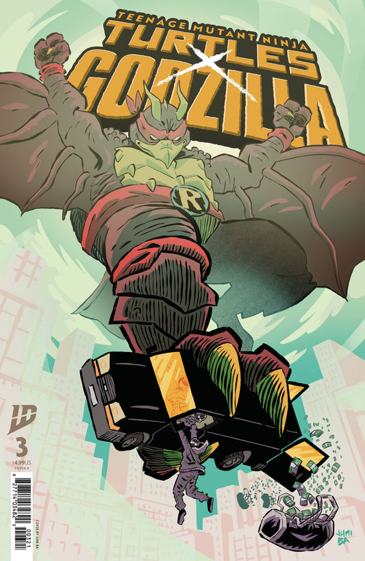TEENAGE MUTANT NINJA TURTLES X GODZILLA #3 VAR B (BA) (Backorder, Allow 4-5 Weeks)