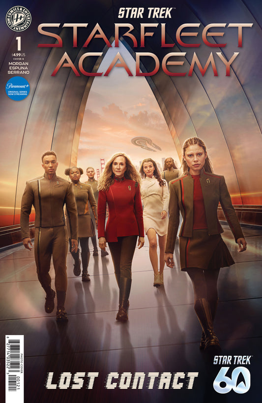 STAR TREK: STARFLEET ACADEMY--LOST CONTACT #1 VAR B (PHOTO VAR) (15 Apr Release)