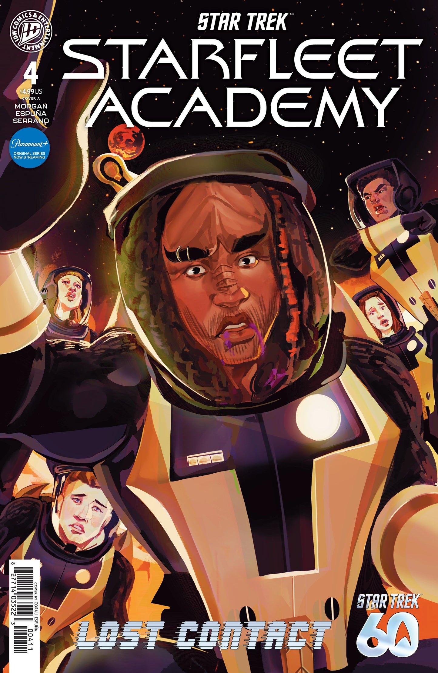 STAR TREK: STARFLEET ACADEMY--LOST CONTACT #4 COVER A (ESPUNA) (22 Jul Release)