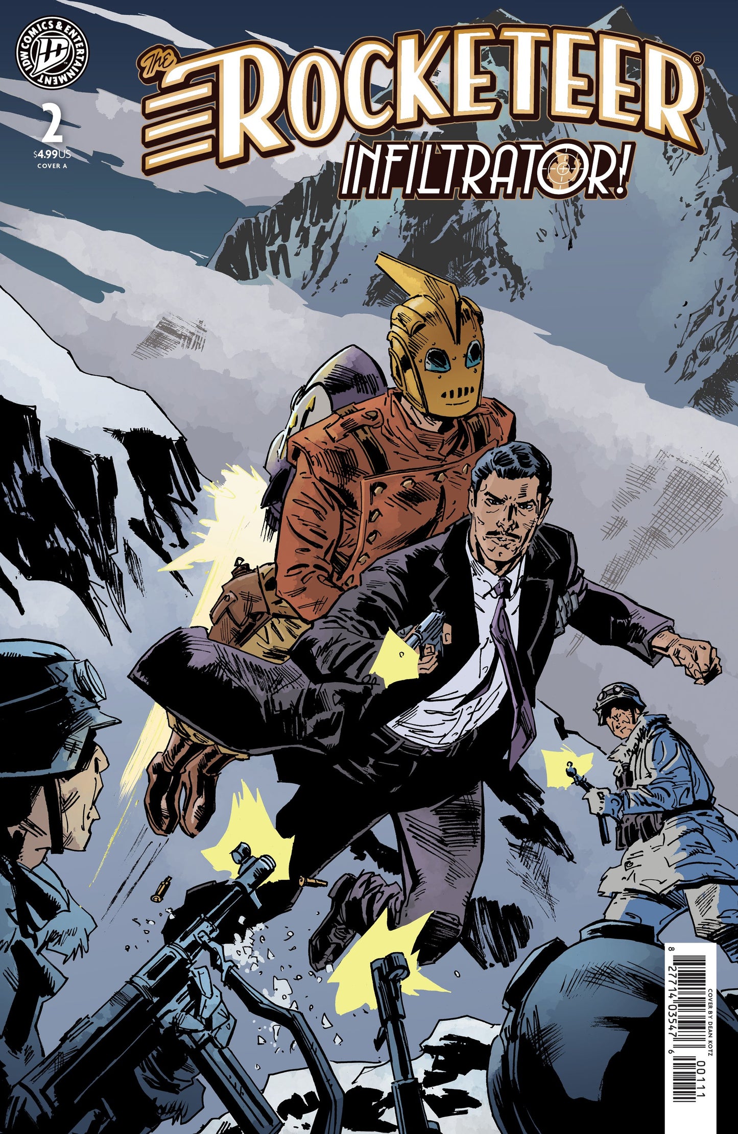 THE ROCKETEER: INFILTRATOR! #2 COVER A (KOTZ) (26 Aug Release)