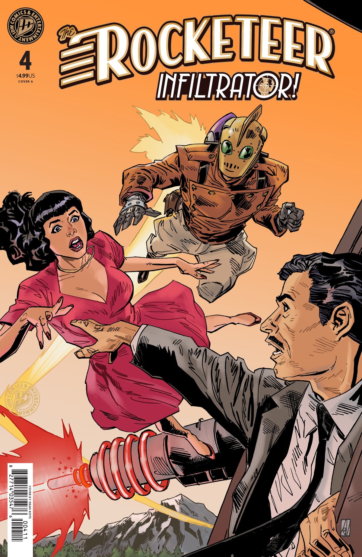 THE ROCKETEER: INFILTRATOR! #4 COVER A