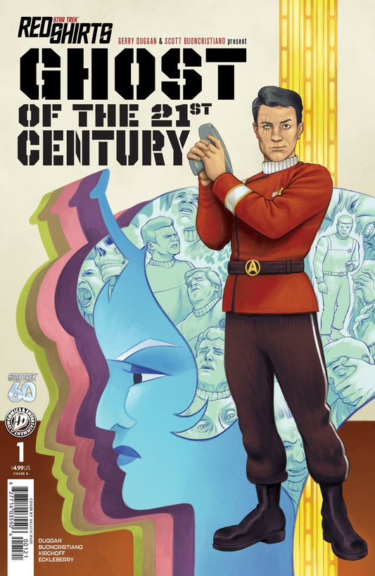 STAR TREK: RED SHIRTS--GHOST OF THE 21ST CENTURY #1 VAR B (WARD) (22 Jul Release)