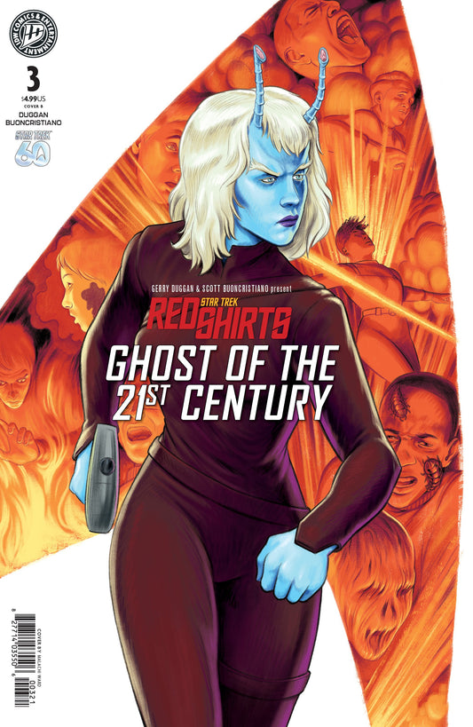 STAR TREK: RED SHIRTS--GHOST OF THE 21ST CENTURY #3 VAR B