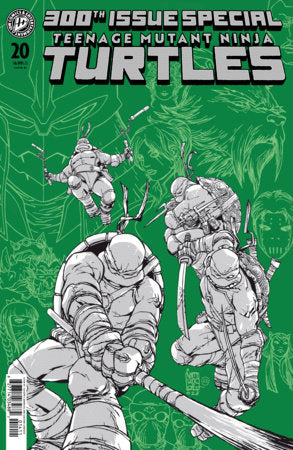 TEENAGE MUTANT NINJA TURTLES 2024 #20 INCV 1:100 (Camuncoli) 300TH ISSUE SPECIAL (22 Jul Release)