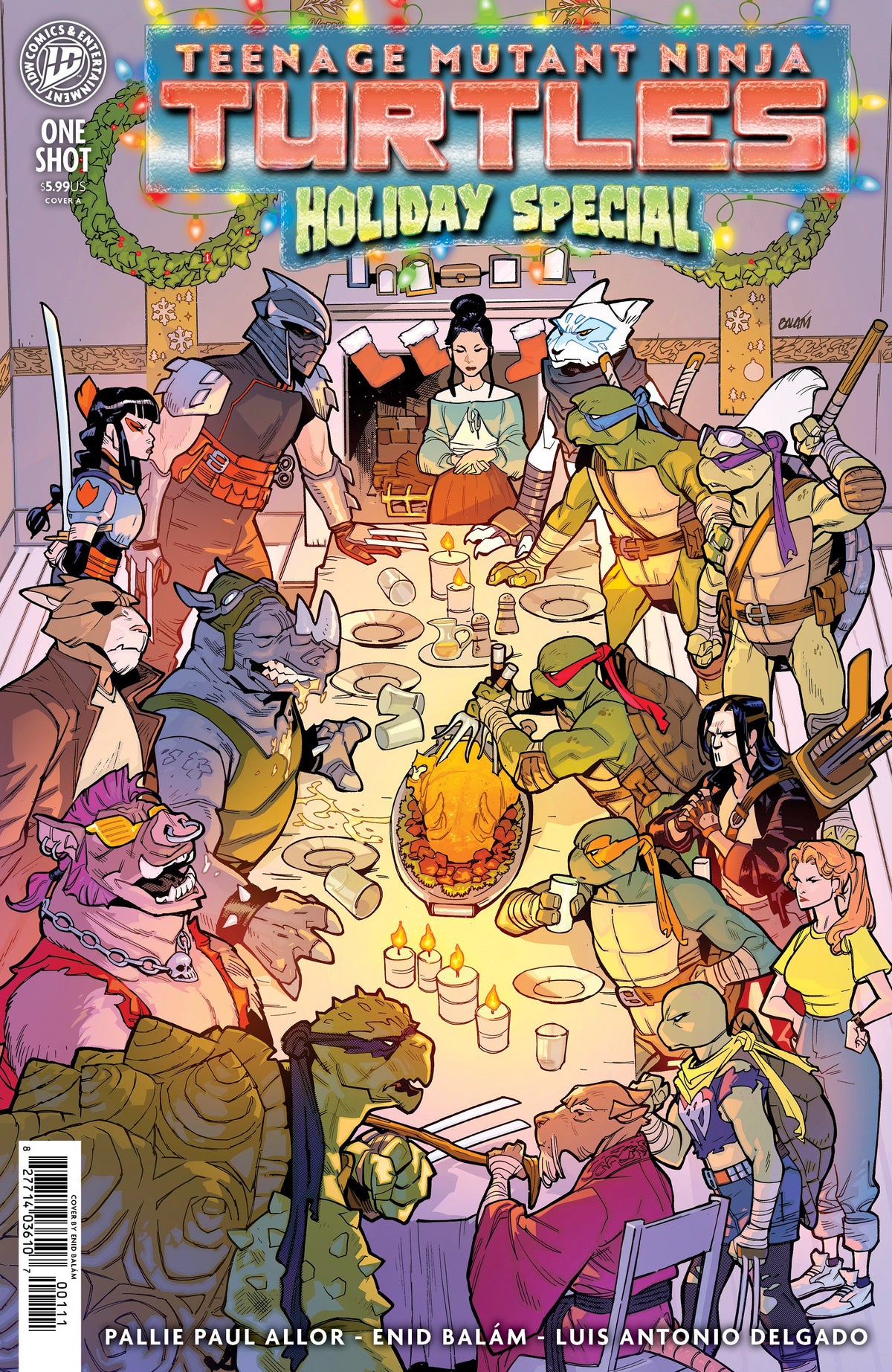 TEENAGE MUTANT NINJA TURTLES: HOLIDAY SPECIAL COVER A