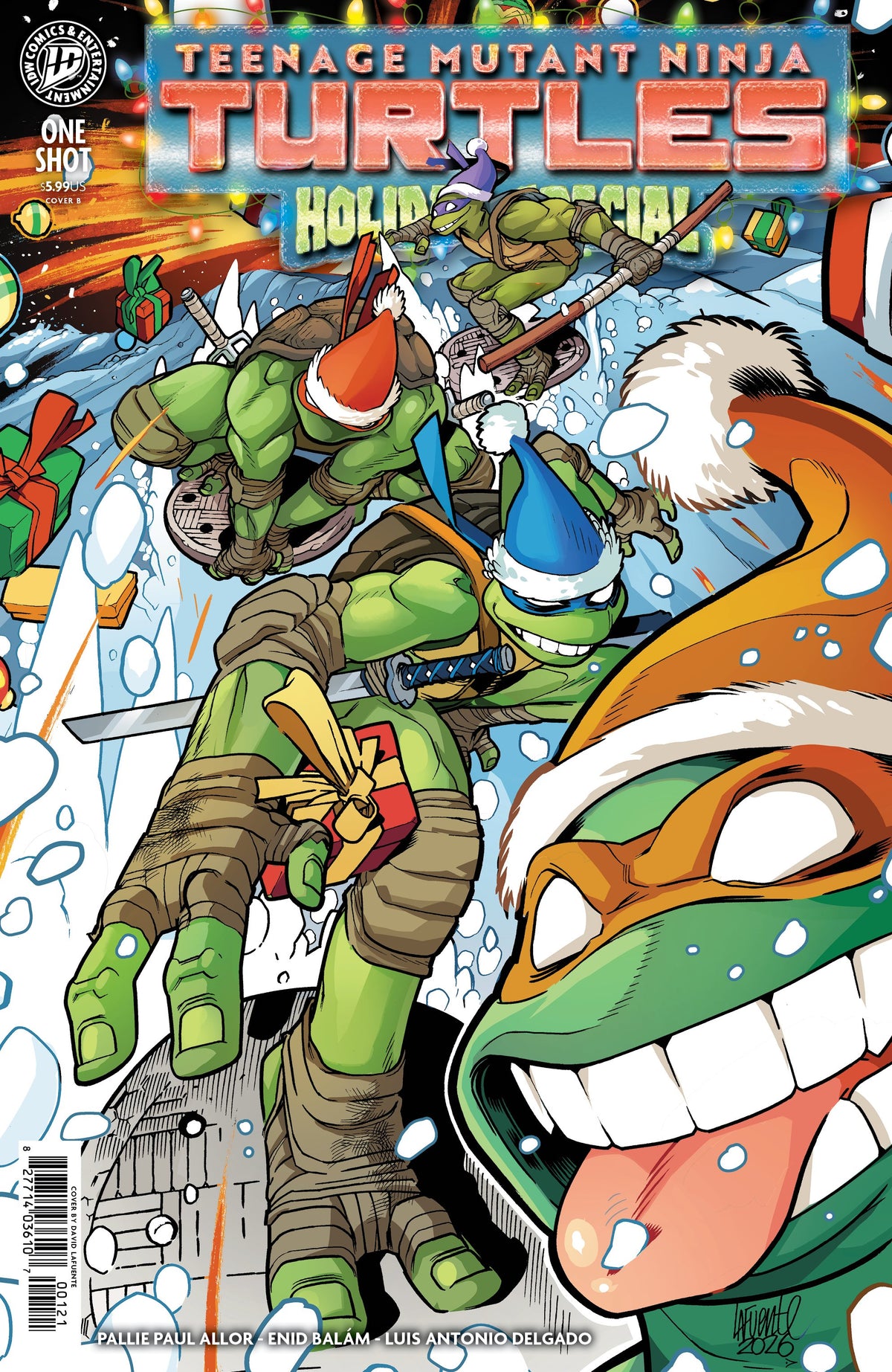 TEENAGE MUTANT NINJA TURTLES: HOLIDAY SPECIAL VAR B